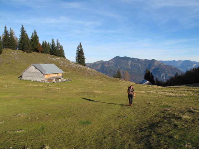 Sonja auf der Vormaueralm