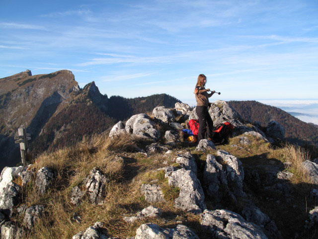 Sonja am Vormauerstein, 1.450 m