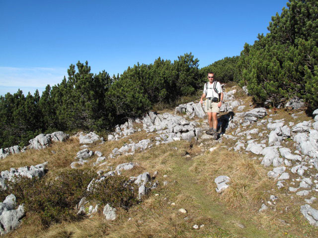 Ich zwischen Sarsteinh&uuml;tte und Hoher Sarstein