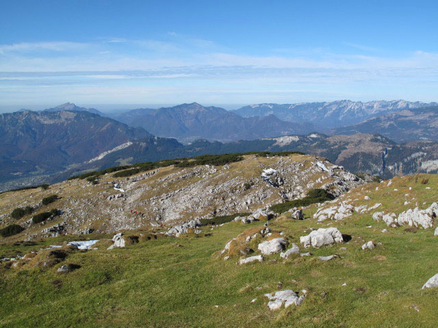 vom Hohen Sarstein Richtung Nordwesten