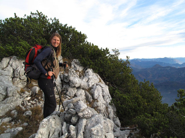 Sonja zwischen Weg 820 und F&uuml;rstenbergstube