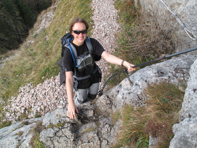 Carmen zwischen Hochhabichler und Steinerner J&auml;ger