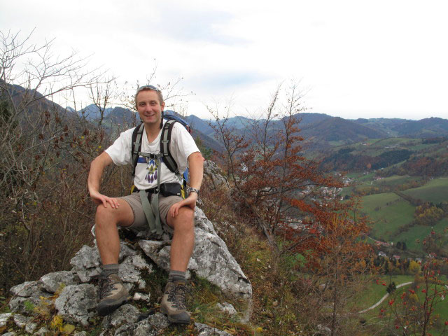 Ich zwischen Steinerner J&auml;ger und Pfennigstein