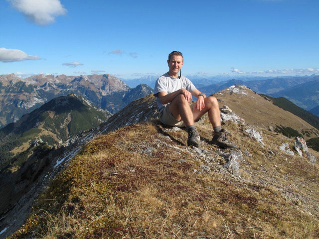 Ich am Ochsenkopf, 2.148 m