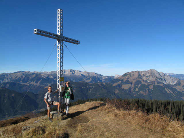 Ich und Carmen am D&uuml;rrensch&ouml;berl, 1.735 m