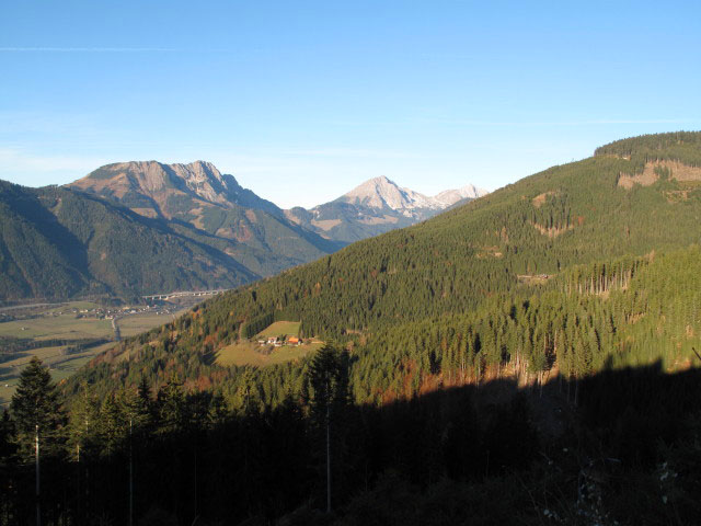 Bosruck und Gro&szlig;er Pyhrgas von Weg 651 aus