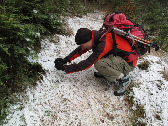 Christoph auf Weg 489 zwischen Lambach und St&uuml;rzerkogel