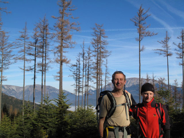 Ich und Christoph am Stürzerkogel