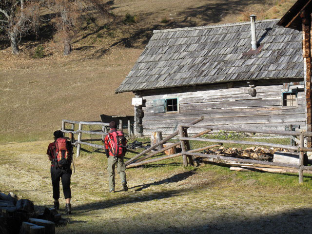 Gudrun und Christoph bei der Kaarlh&uuml;tte, 1.314 m