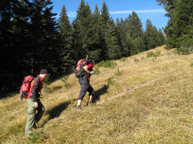 Christoph und Gudrun zwischen Kaarlh&uuml;tte und Kreuzschober