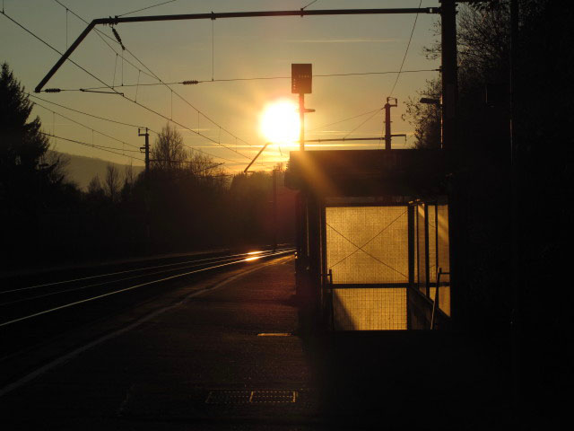 Bahnhof Langenwang, 637 m