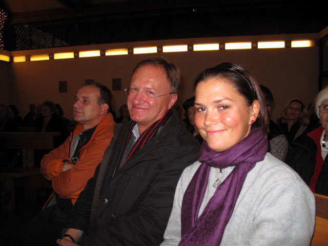 Robert und Monika in der Pfarrkirche S&uuml;&szlig;enbrunn