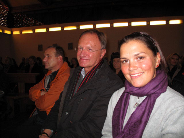 Robert und Monika in der Pfarrkirche S&uuml;&szlig;enbrunn