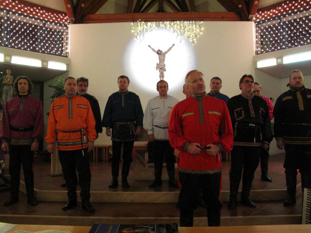 Original Bolschoi Don Kosaken in  in der Pfarrkirche S&uuml;&szlig;enbrunn