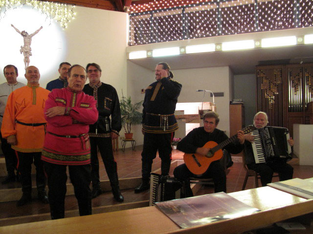 Original Bolschoi Don Kosaken in  in der Pfarrkirche S&uuml;&szlig;enbrunn