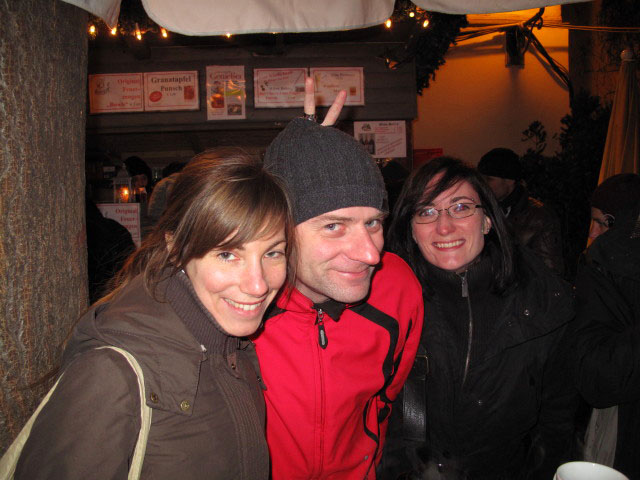 Christina, Andreas und Isabella bei 'Witwe Bolte'