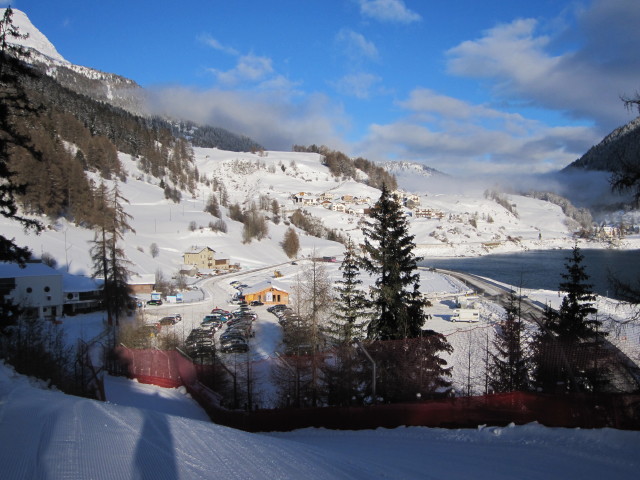 Talstation der Kabinenbahn Piz-Sch&ouml;neben, 1.495 m