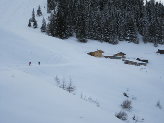 Martina und Axel auf der Schwader Alm