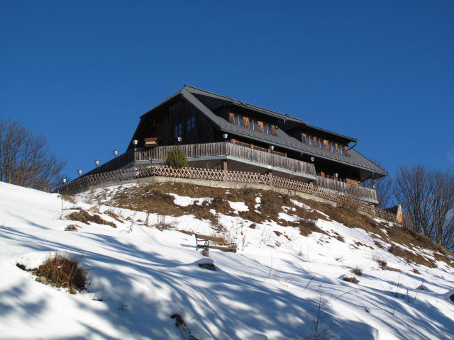 B&auml;renkogelhaus, 1.168 m (31. Dez.)