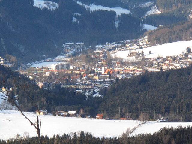 M&uuml;rzzuschlag von der Rodelbahn Ganzalm aus (31. Dez.)