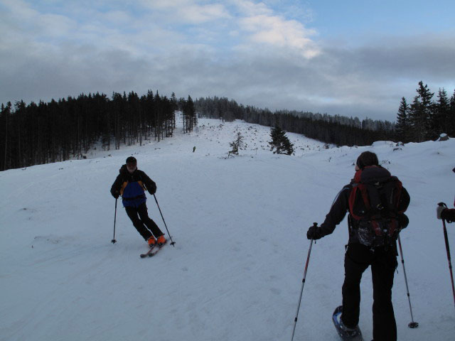 zwischen Ganzalm und Amundsenh&ouml;he (31. Dez.)