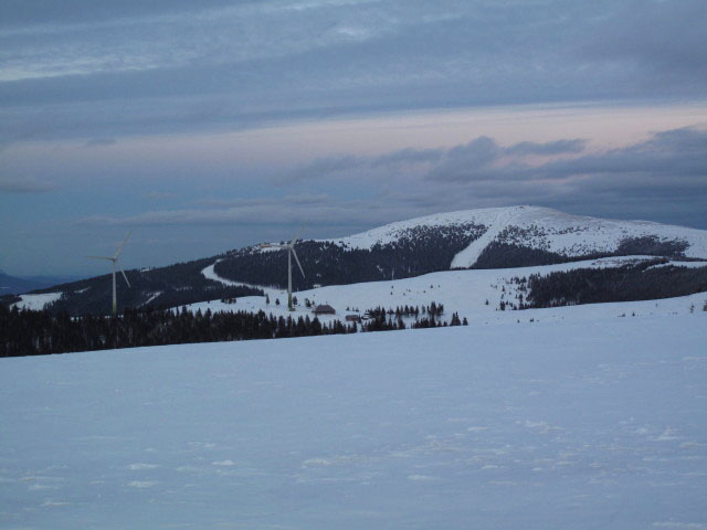 Stuhleck von der Amundsenh&ouml;he aus (31. Dez.)