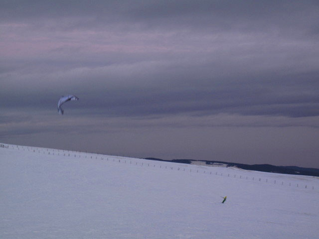 zwischen Amundsenh&ouml;he und Roseggerhaus (31. Dez.)