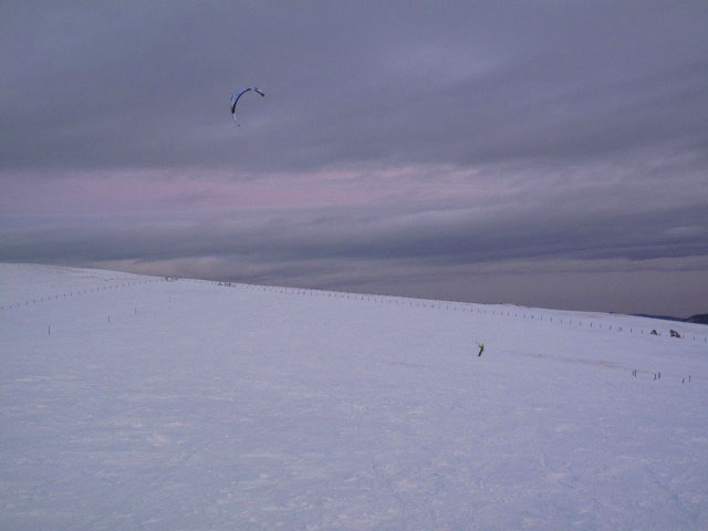 zwischen Amundsenh&ouml;he und Roseggerhaus (31. Dez.)