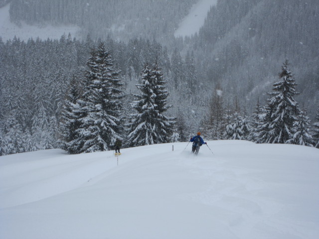 Axel und Erhard auf der Unterbergeralm
