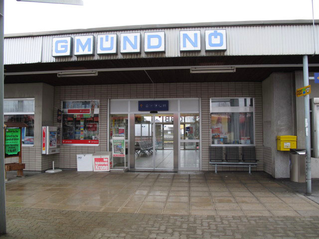 Bahnhof Gm&uuml;nd, 499 m