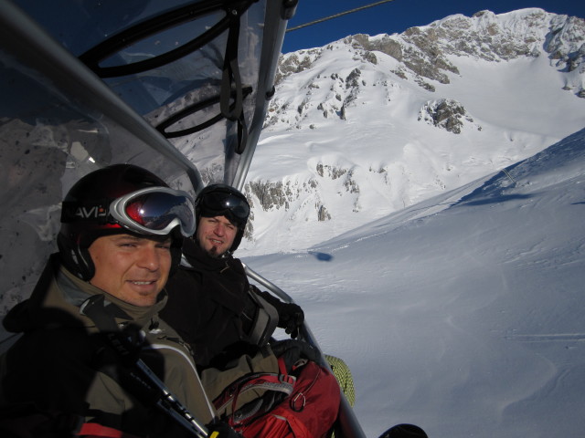 Manuel und Markus in der Valfagehrbahn (14. J&auml;n.)