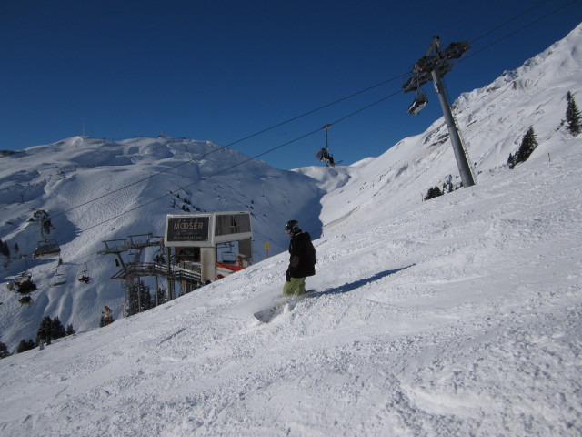 Markus auf der Faschabfahrt (14. J&auml;n.)