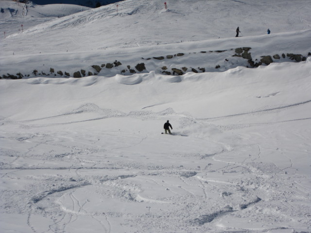 Markus neben der Riffla-Skiroute (14. J&auml;n.)