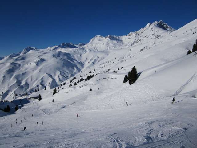 Thomas und Markus auf der Abfahrt 'Furka - Steinm&auml;hder' (15. J&auml;n.)