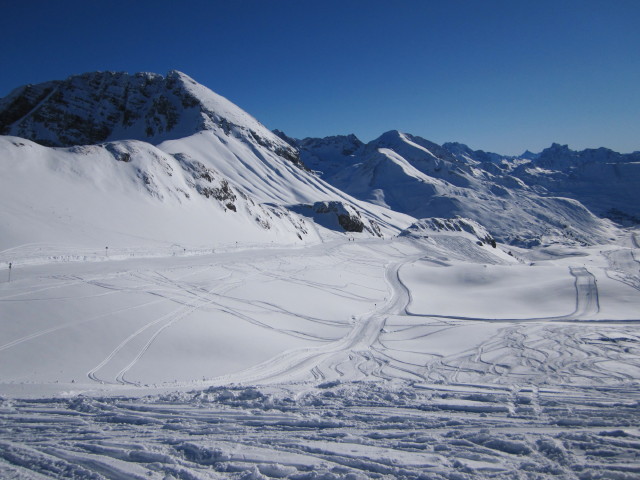 von der Bergstation der R&uuml;fikopfbahn I Richtung S&uuml;den (15. J&auml;n.)