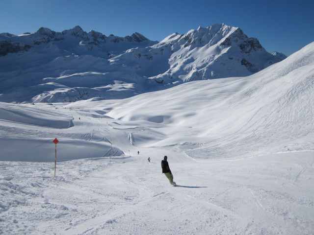 Markus auf der Rossgraben-Skiroute (15. J&auml;n.)