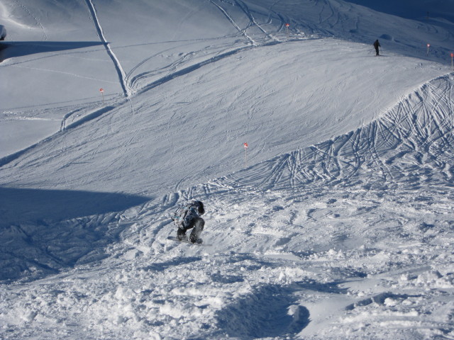 Thomas neben der Pazieltalabfahrt (15. Jän.)