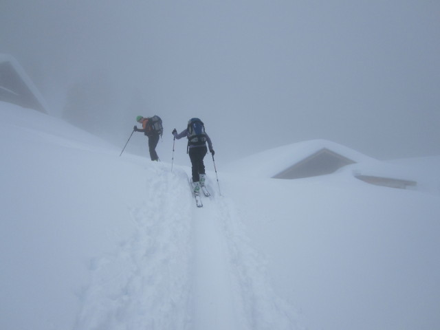 Andreas und Martina auf der Sagalm, 1.712 m