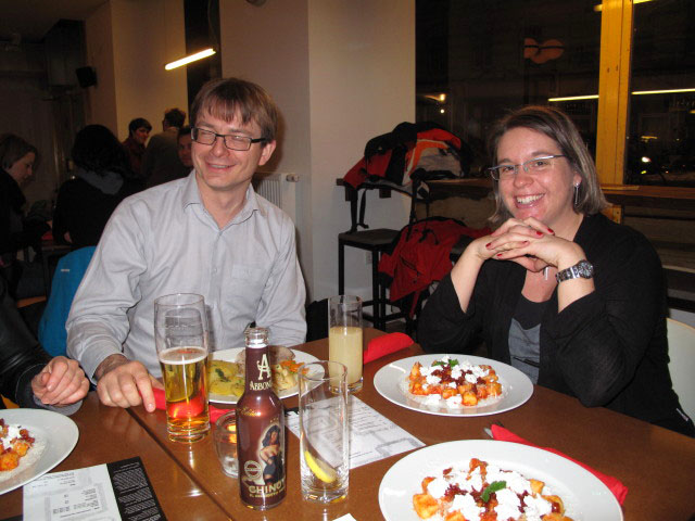 Stefan und Doris im 'Victus & Mili'