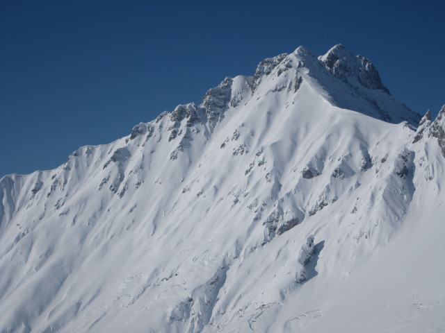 Brandjochspitzen von der Bergstation des DSL Frau-Hitt-Warte aus
