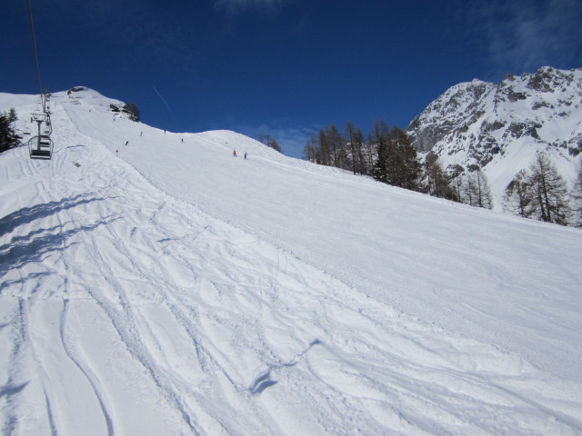 Alpjochabfahrt von der Alpjochbahn aus
