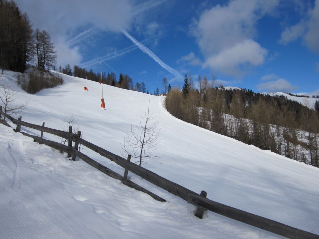 Priedr&ouml;fabfahrt vom Priedr&ouml;flift aus