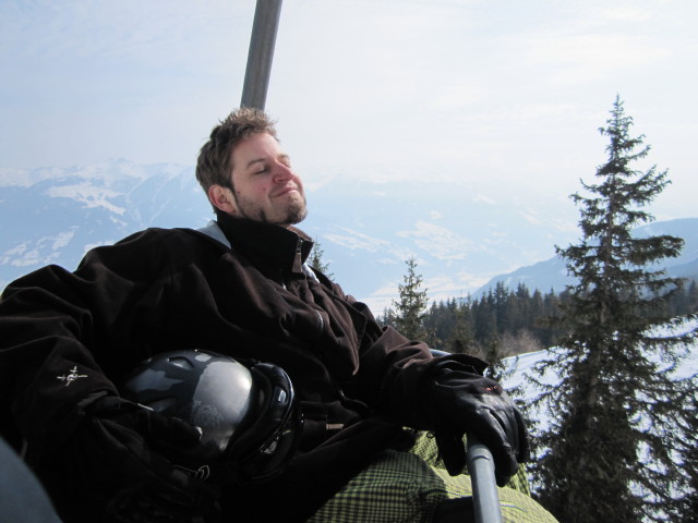 Markus in der Onkeljochbahn