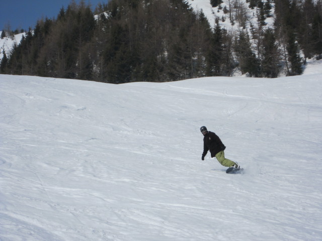 Markus neben der Geolspiste