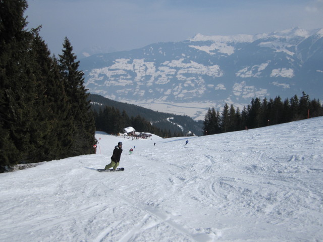 Markus auf der Talabfahrt