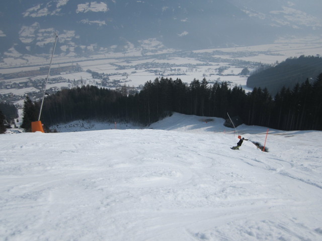 Markus auf der Talabfahrt