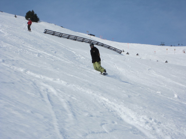 Markus neben der Geolspiste