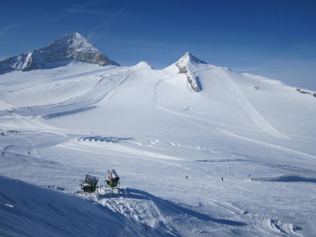 Von der Bergstation der Gefrorene Wand-Bahn Richtung S&uuml;dwesten