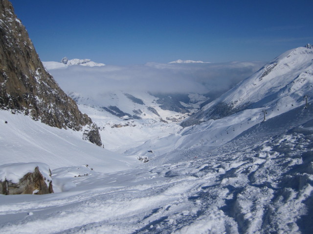 Gletscherzunge-Skiroute