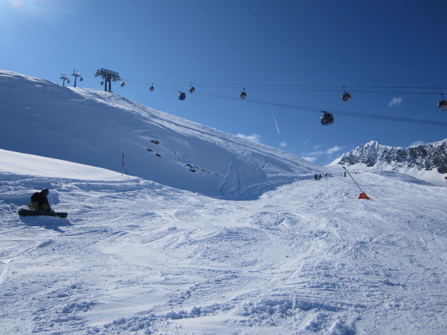 Markus auf der Tuxer Fernerhaus-Piste